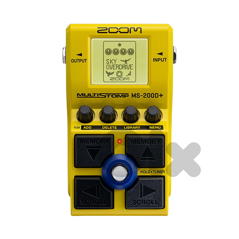 Zoom MS-200D+ MultiStomp Distortion Guitar Pedal
