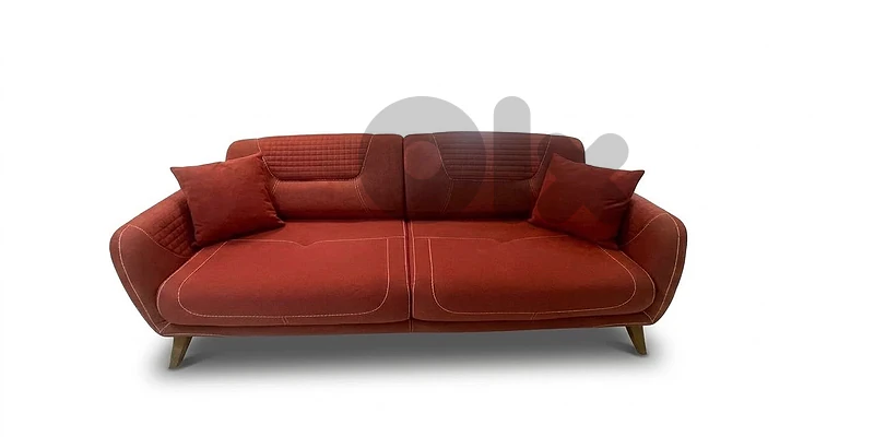 Sofabed 2m wide brick color