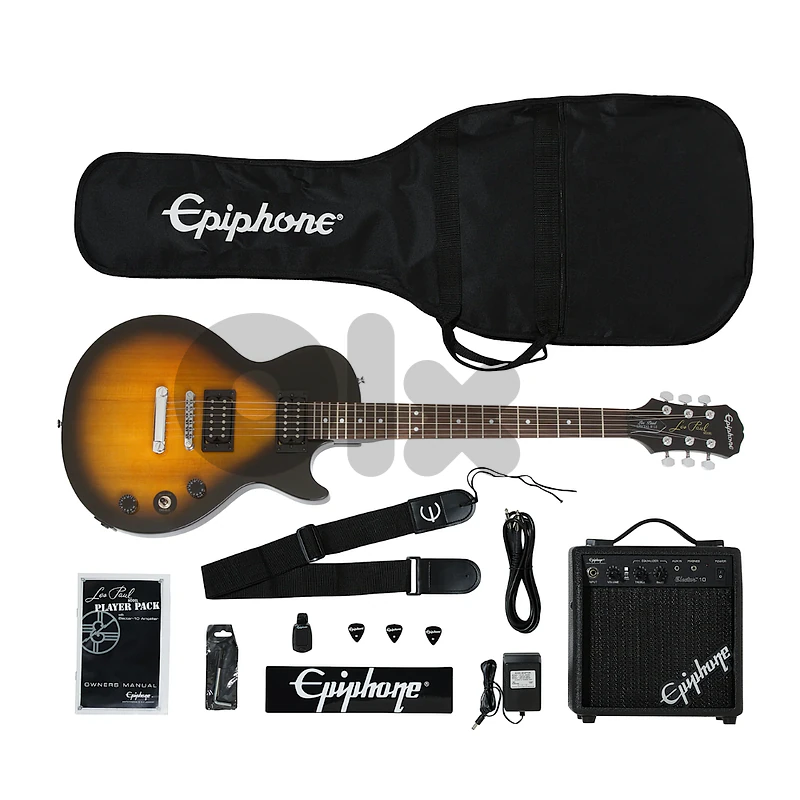 Epiphone Les Paul Player Pack, Vintage Sunburst