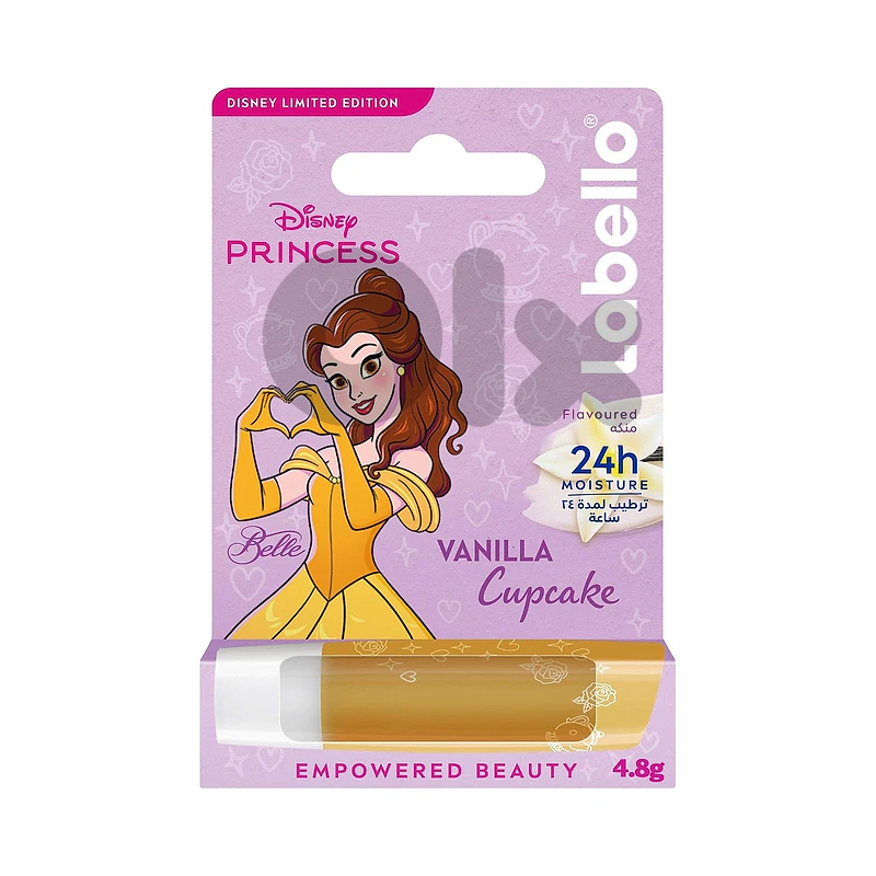 Labello Disney Princess Belle Vanilla Cupcake Lip Balm 4.8 g