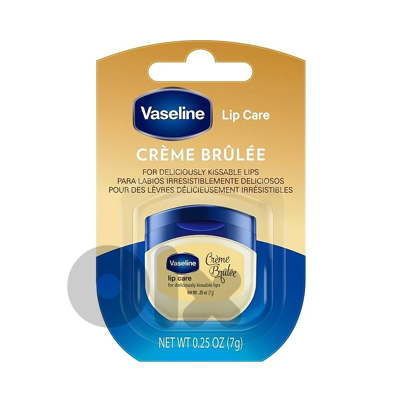 Vaseline Lip Care Crème Brûlée Mini Tin 7 g