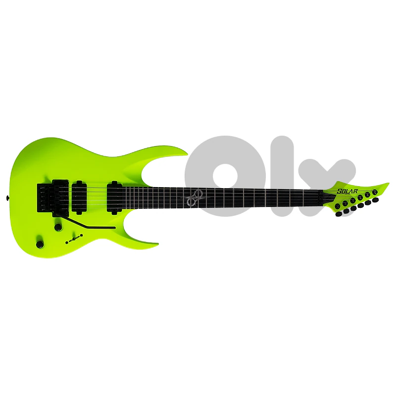 Solar Guitars A2.6FR LN – Lemon Neon Matte