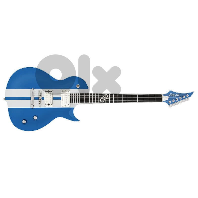 Solar Guitars GC1.6GK Electric Guitar – Greek Goddess Racing Stripes