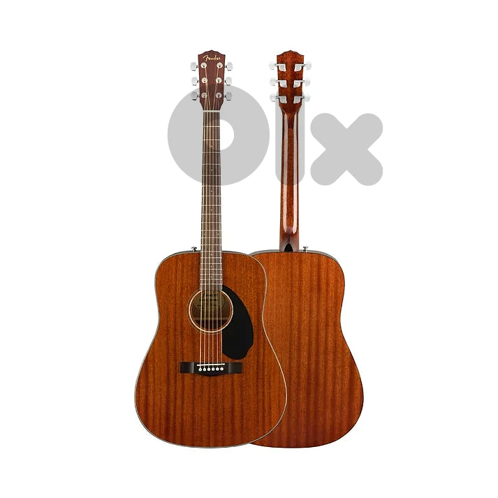 Fender CD-60S Dreadnought All-Mahogany Acoustic Guitar