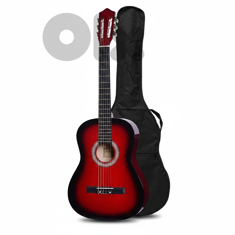Classical Guitar MB39 - Red Color with Bag