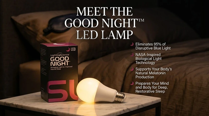 Goodnight LED Sleep Bulb - Ampoule Sommeil - Lamba / Lamp Lil Naoum