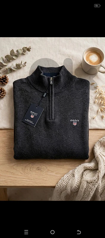 Gant sweater upper zipper