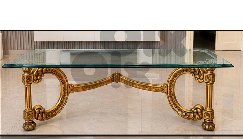طاولة صالون حفر يد قياس 140/70 السعر180$