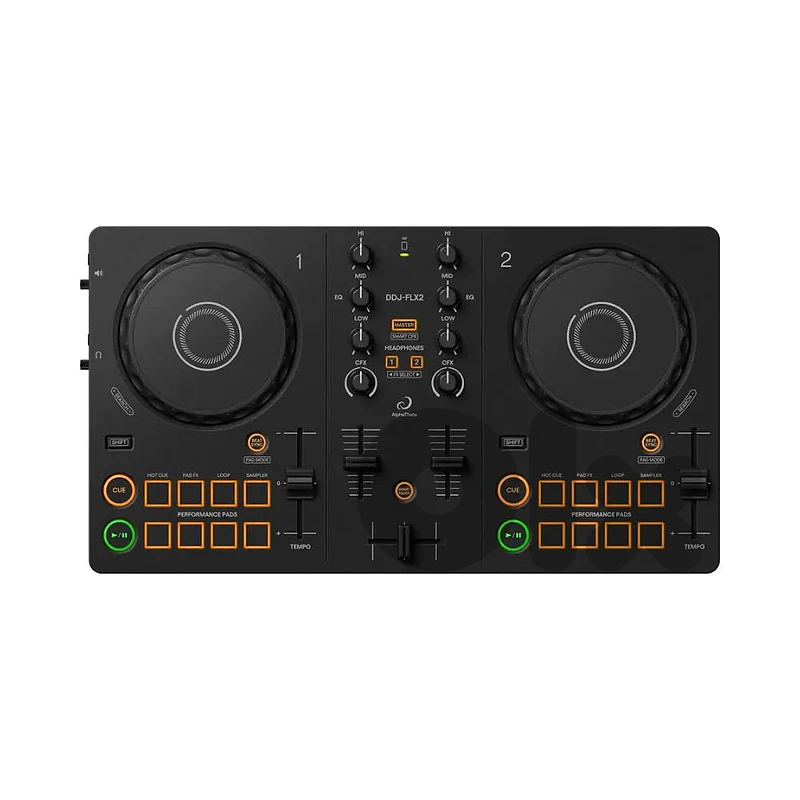 AlphaTheta DDJ-FLX2 Compact 2-Channel DJ Controller
