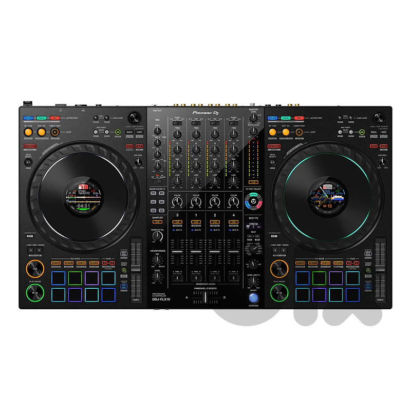 Pioneer DJ DDJ-FLX10 4-Channel Professional DJ Controller, Black (Comp