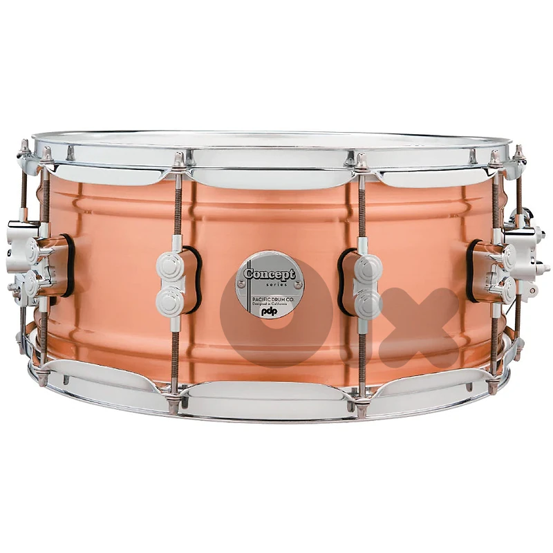 PDP Concept Snare 6.5x14", 1.2mm Beaded Copper