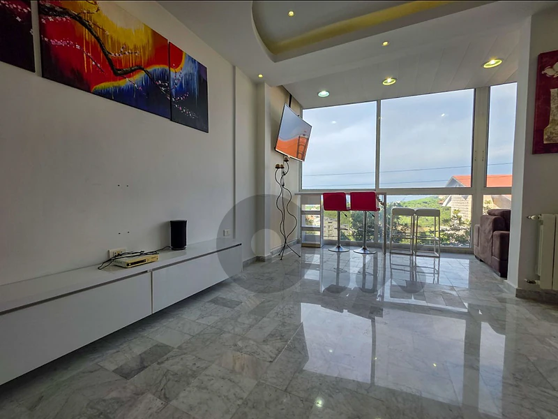 Fully Furnished Apartment in Atchaneh, Metn with Mountain View.