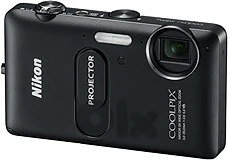 Nikon COOLPIX S1200pj 14.1 MP digital camera built-in Projector