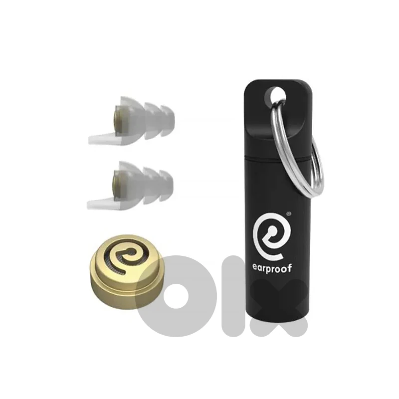 Earproof Pro Gold Earplugs 25 dB with Container