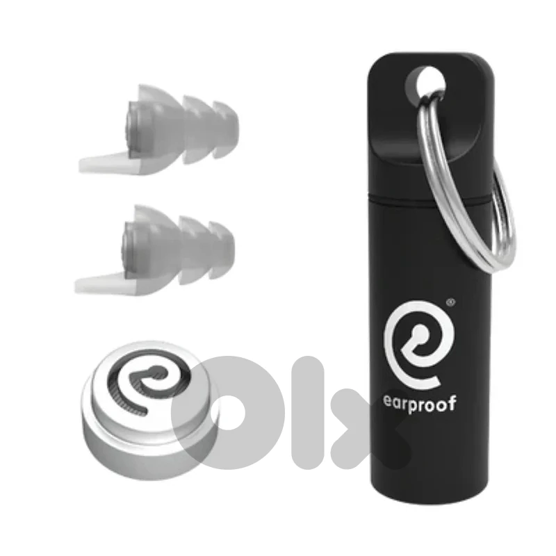 Earproof Pro Platinum Earplugs 15 dB with Container
