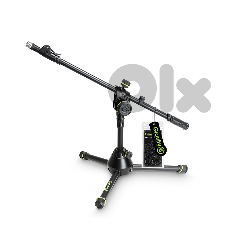 Gravity MS 3122 HDB Short Heavy Duty Microphone Stand with Folding Tri