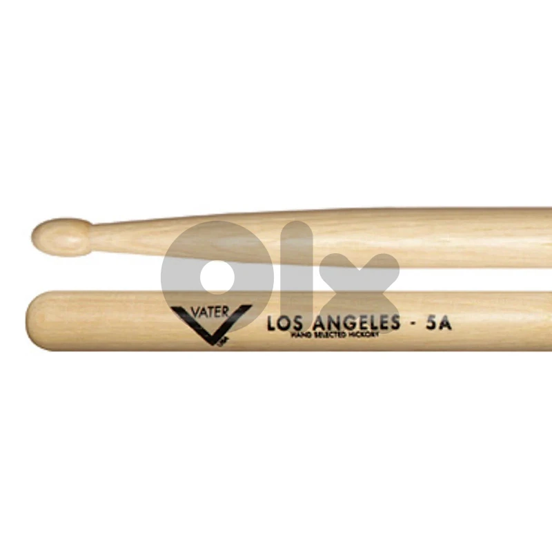 Vater Los Angeles 5A Wood Tip Drumsticks – American Hickory