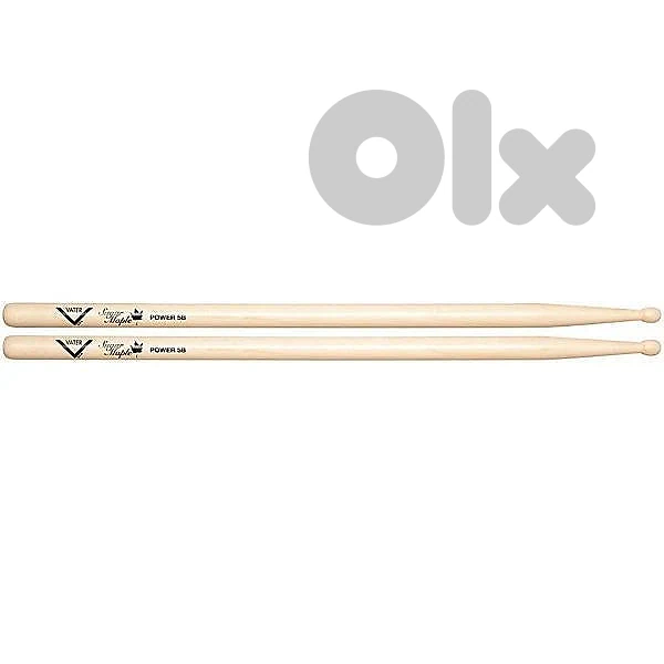 Vater Sugar Maple 5B Wood Tip Drumsticks
