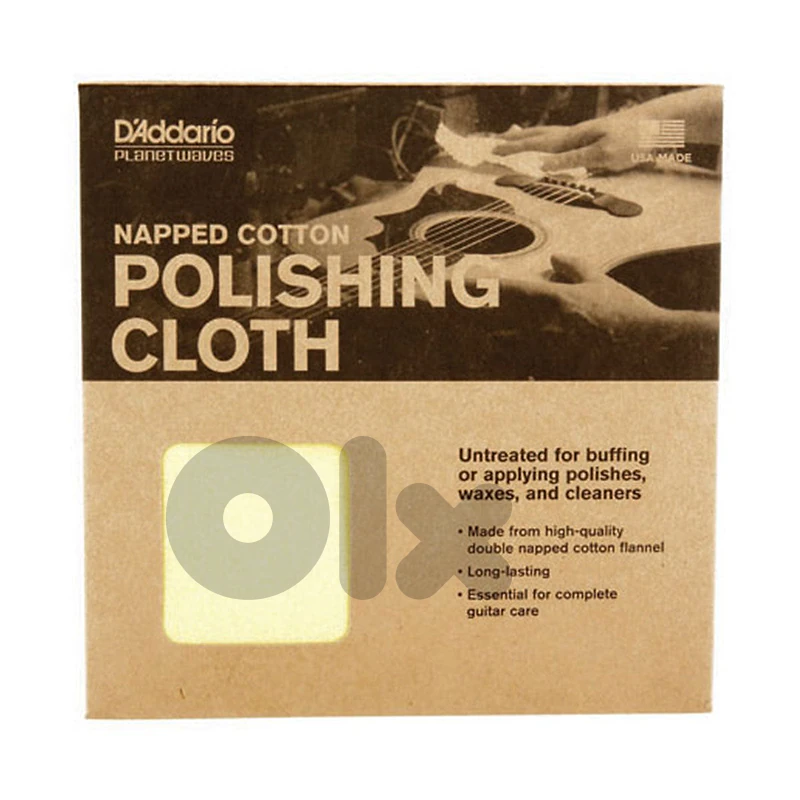 D’Addario PWPC2 Napped Cotton Polish Cloth for all Instruments