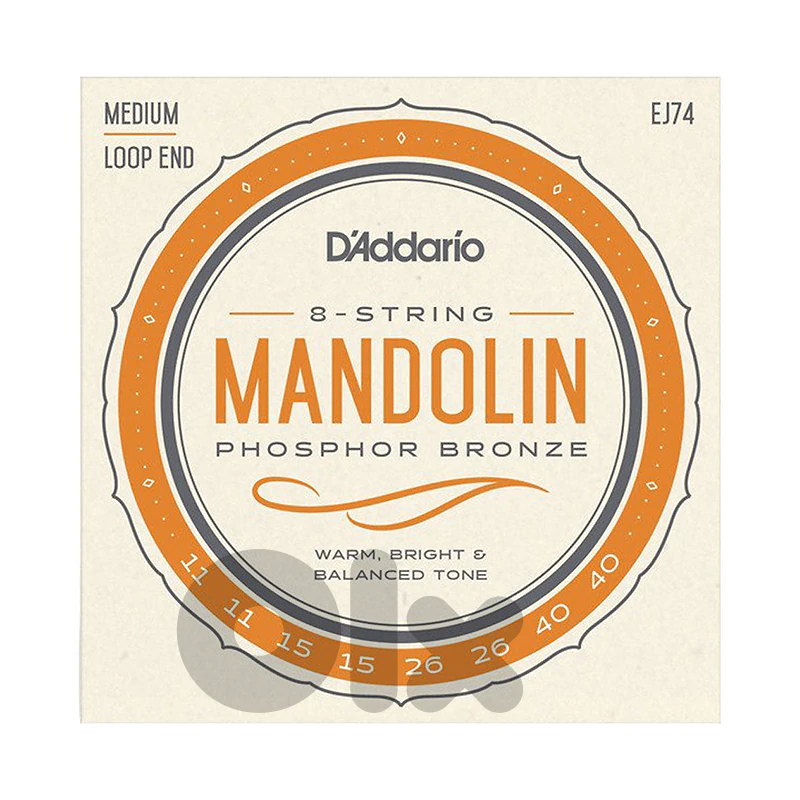 D’Addario EJ74 Phosphor Bronze Medium Mandolin Strings