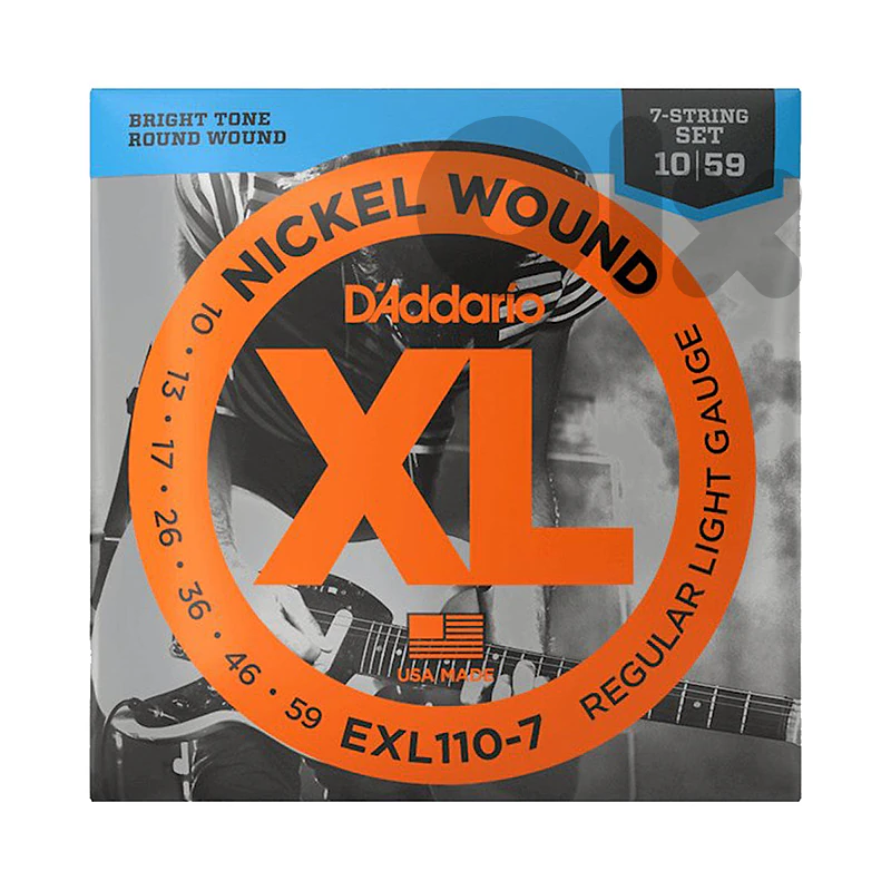 D’addario EXL110-7 10-59 Regular Light 7-String Electric Guitar String