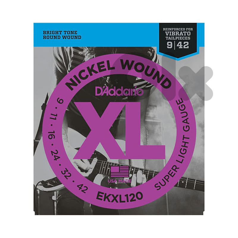 D’Addario EKXL120 9-42 Super Light Electric Guitar Strings