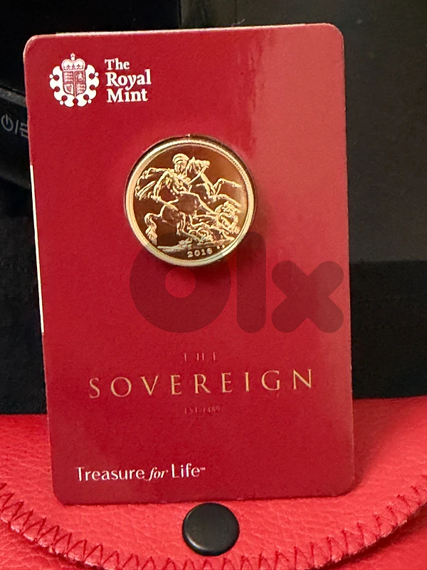 Gold 22 K Lira Royal Mint Limited Special Edition