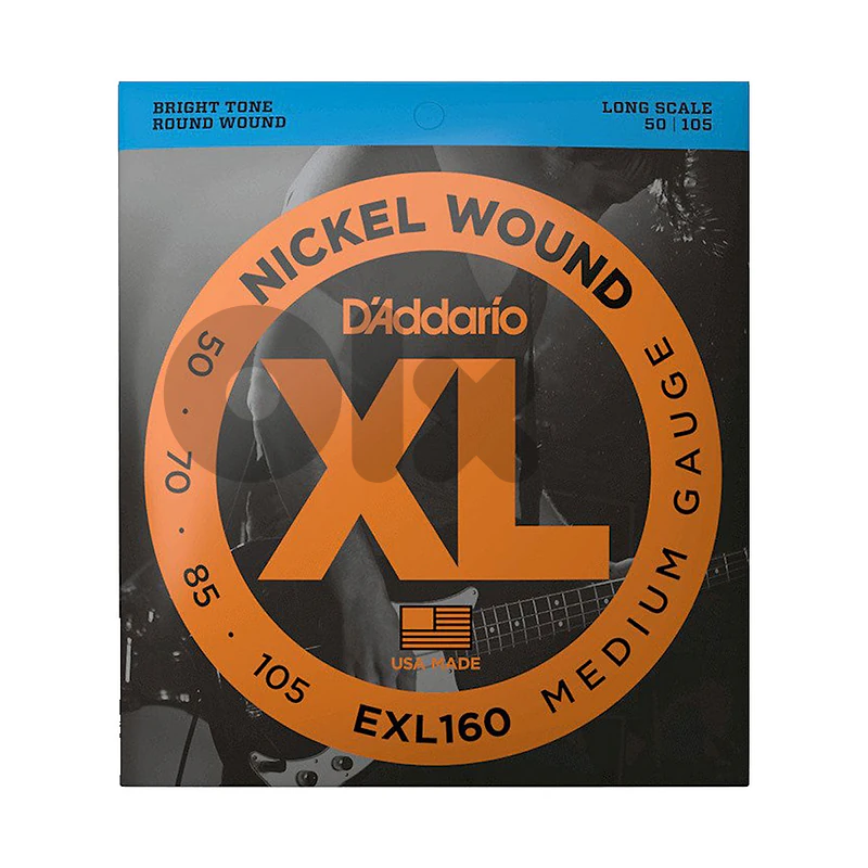 D’addario EXL160 50-105 Medium Long Scale Bass Guitar Strings