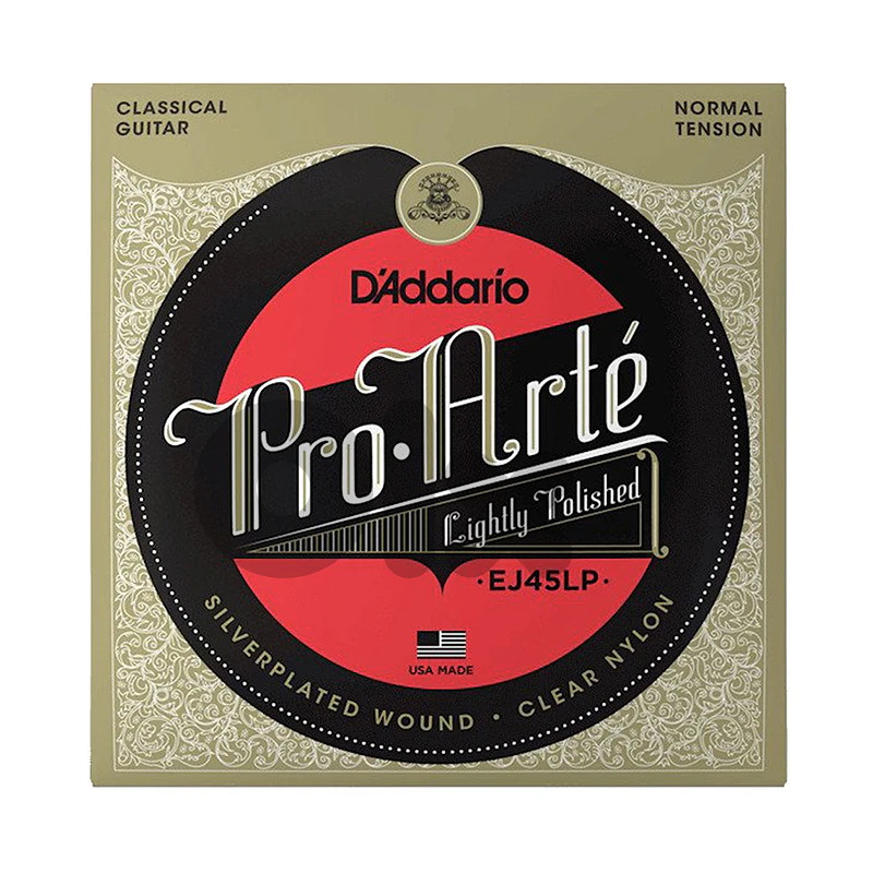 D’Addario EJ45LP Pro-Arte Normal Tension Lightly Polished Classic Guit