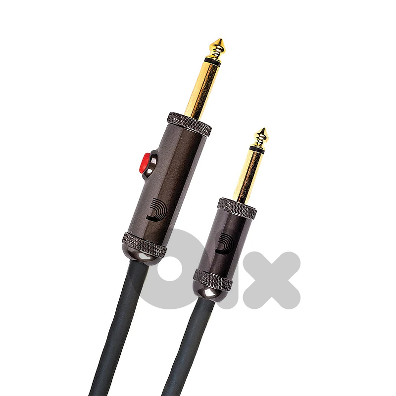 D’addario PW-AGL-15 4.5m Circuit Breaker Instrument Cable with Latchin