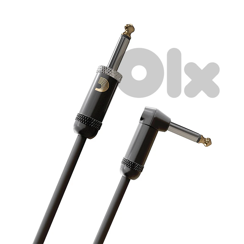 D’addario PW-AMSGRA-10 3m American Stage Straight to Right Angle Instr