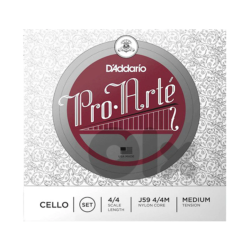 D’addario J59 4/4M Pro-Arte Medium Cello Strings