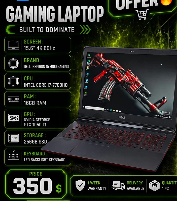 gaming laptop