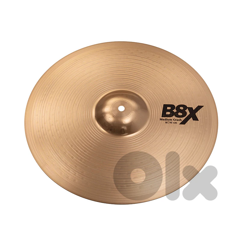 Sabian 41608X 16″ B8X Medium Crash Cymbal