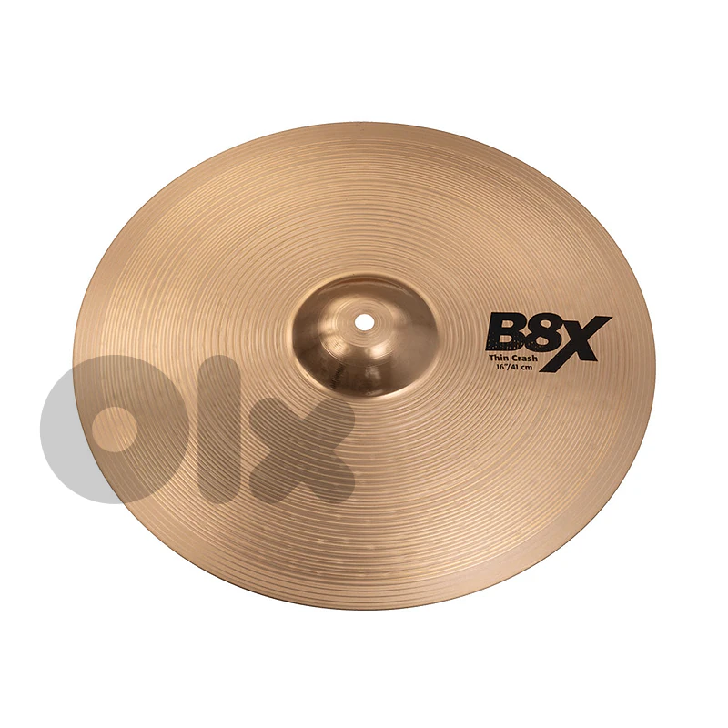 Sabian 41606X 16″ B8X Thin Crash Cymbal