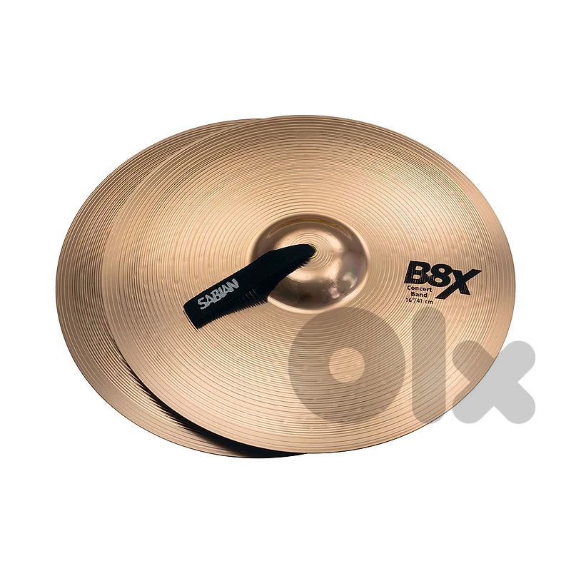 Sabian 41622 16-Inch B8X Marching Band Cymbals