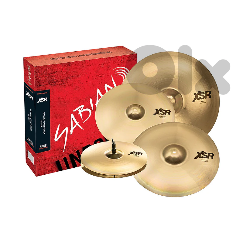 Sabian XSR5005GB XSR Performance Set with Free 18-Inch
