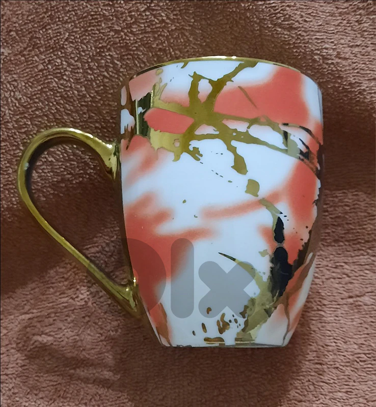 Mug 10.2 cm tall. Very beautiful and amazing كبايات