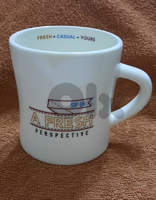 Mug 9.5 cm tall. كبايات