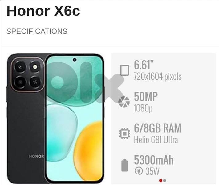 256g honor x6c
