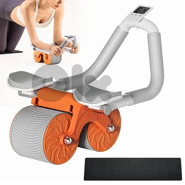 Automatic Ab Roller – Core Trainer with Timer and Padded Handles