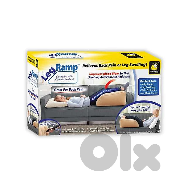 Inflatable Leg Cushion, Orthopedic Pillow for Hip & Knee Pain