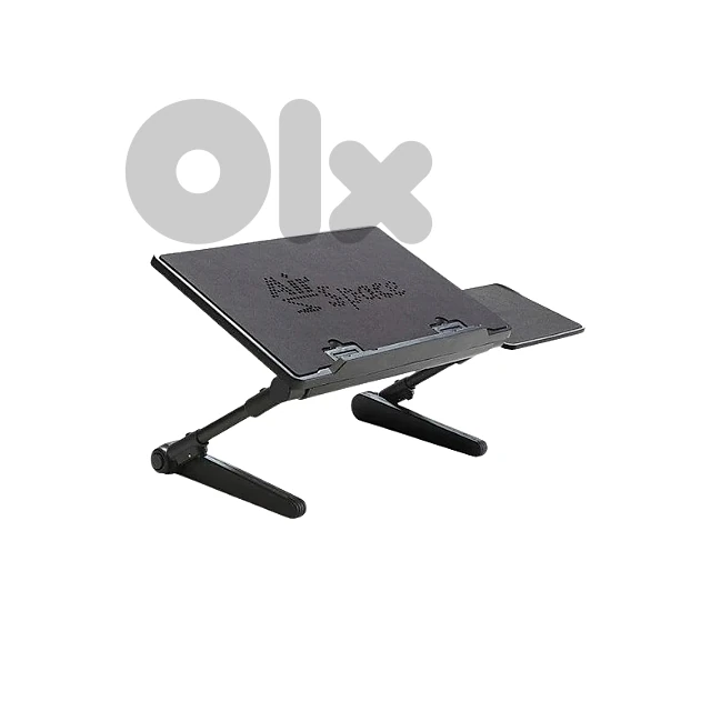 Air Space Laptop Table 22” with Cooling Fan and Mouse Tray