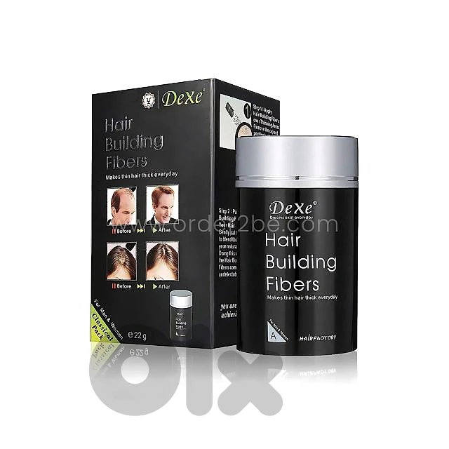 DeXe Hair Building Fibers Powder for Instantly Thicker, Fuller Hair
