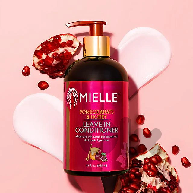 Mielle Leave-In Hair Conditioner with Pomegranate & Honey, 355ml