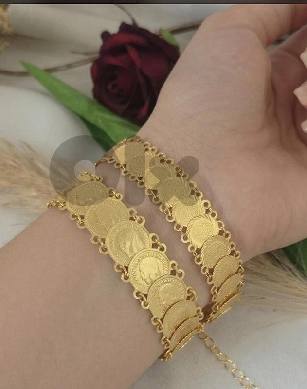 أسوارة ليرات دهب برازيلي 5$