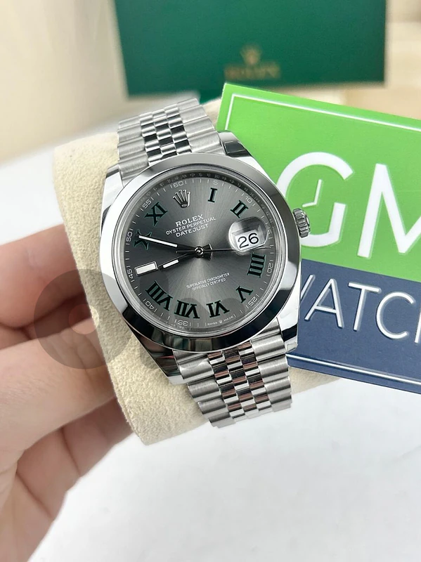 rolex datejust Wimbledon