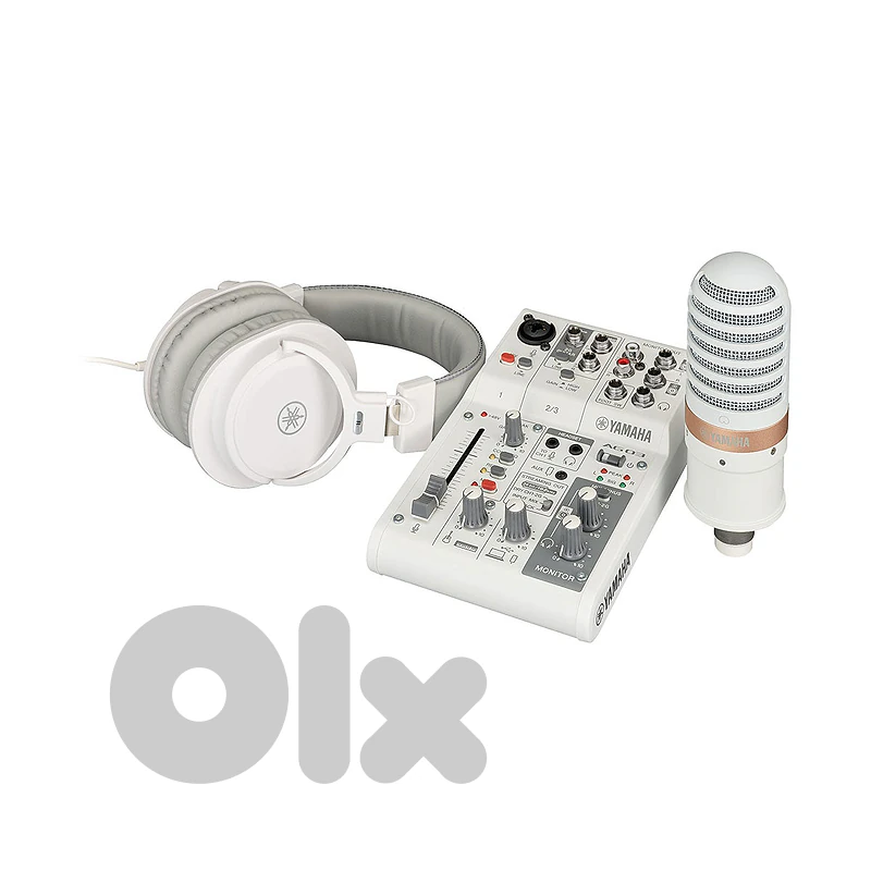 Yamaha AG03MK2 Live Streaming Audio interface Pack