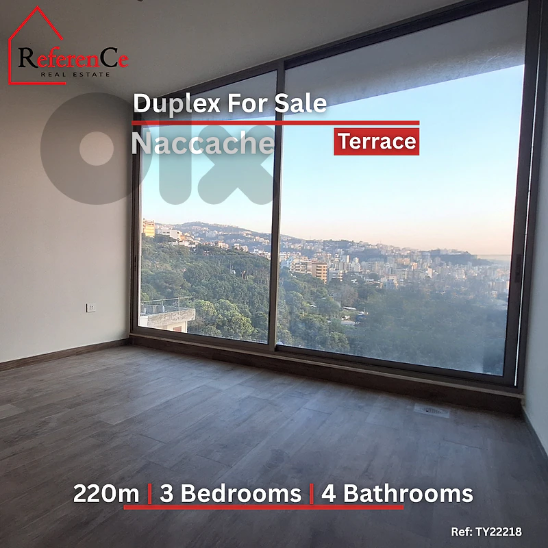 Duplex with terrace in Naccache دوبلكس مع تراس في النقاش