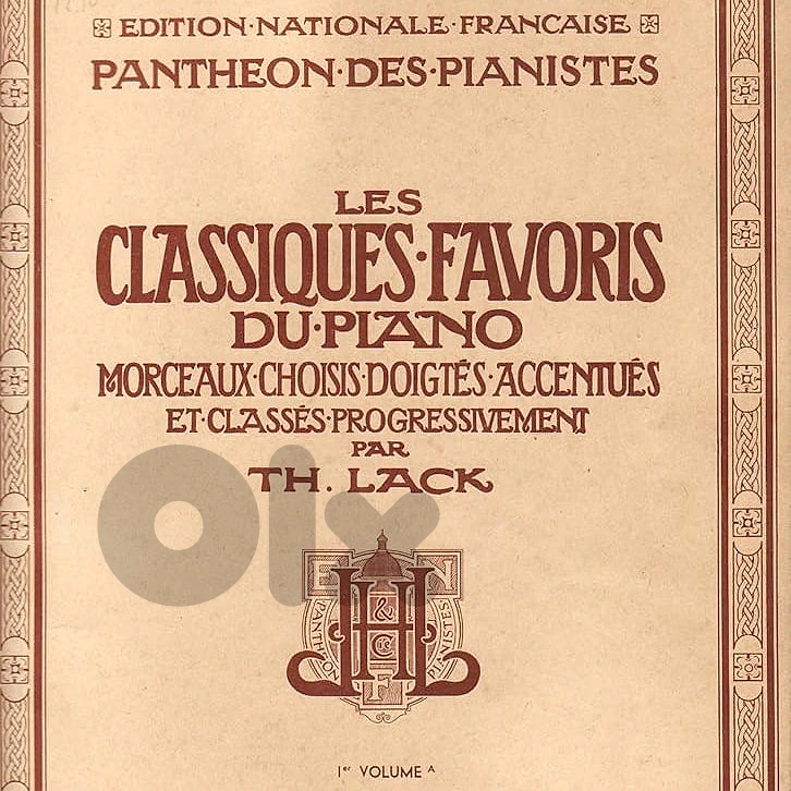 Classique Favoris Volume 1(A) Music Book